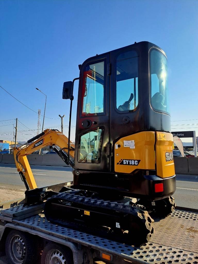 Sany SY 18 C Mini rýpadla < 7t