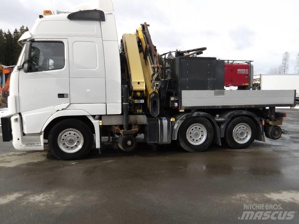 Volvo FH 13 6x2 Autojeřáby, hydraulické ruky