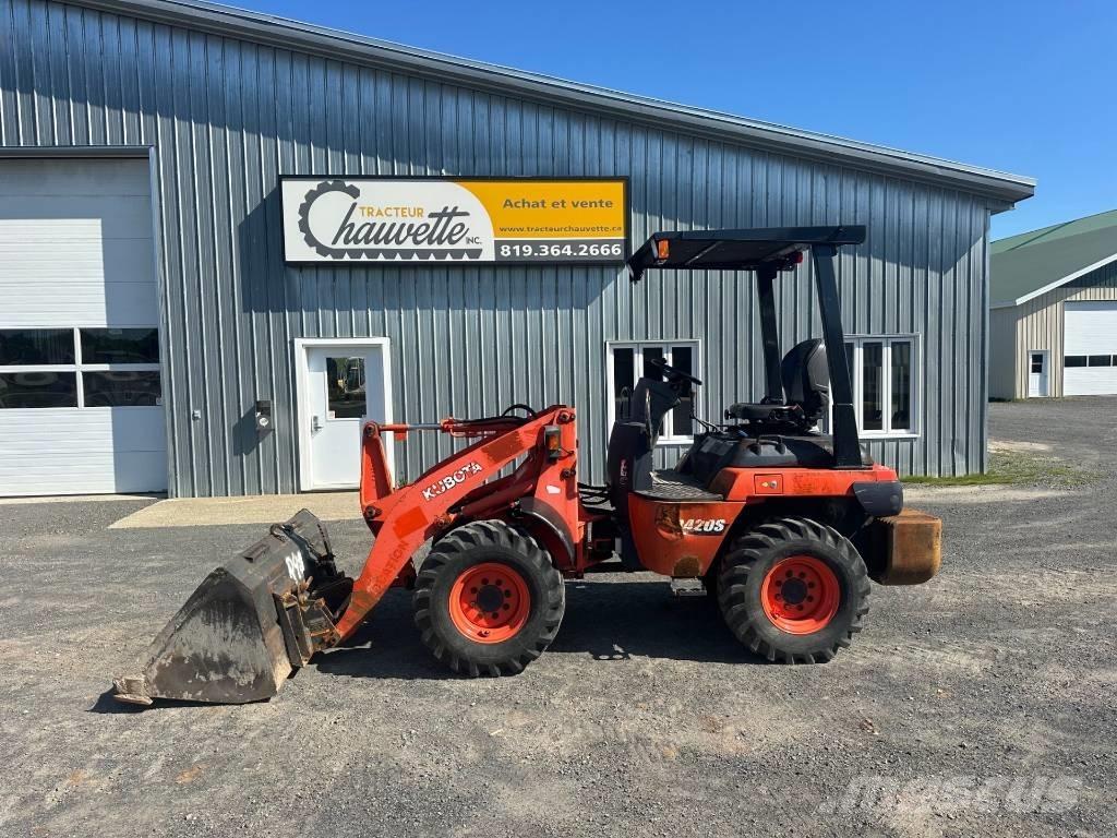 Kubota R 420 S Kolové nakladače