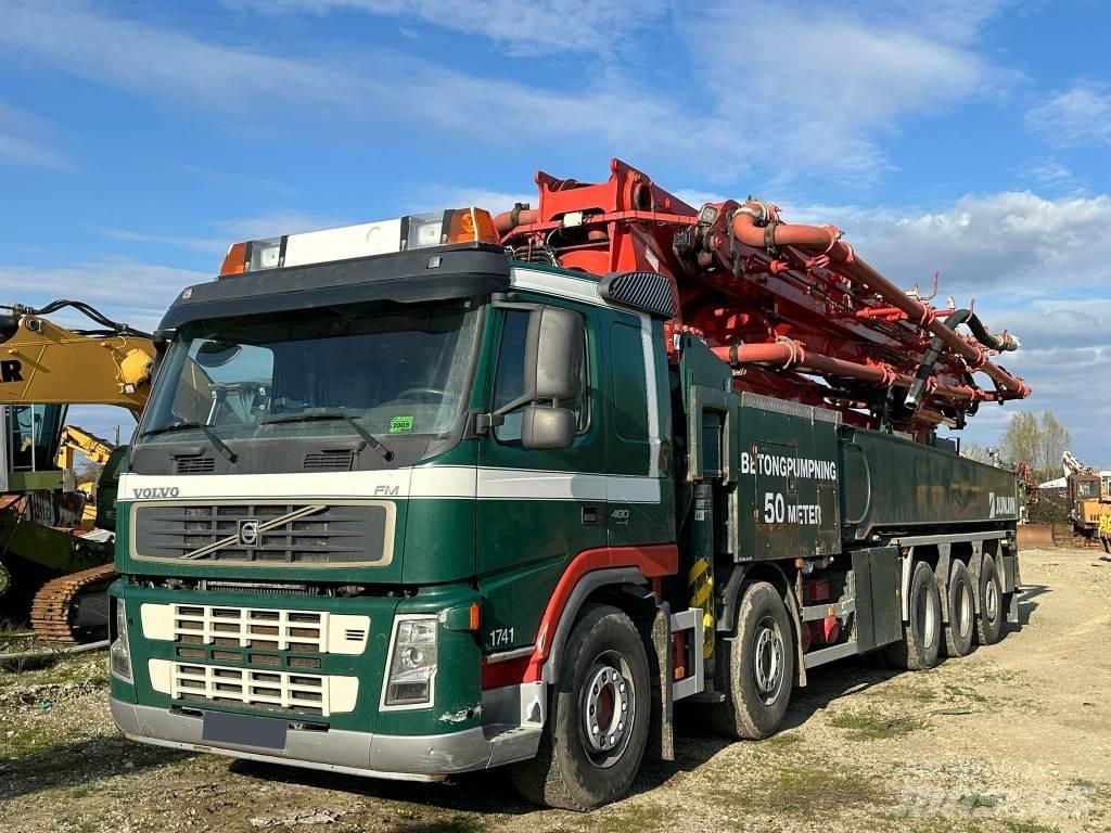 Volvo FM 480 Nákladní auta s čerpadly betonu