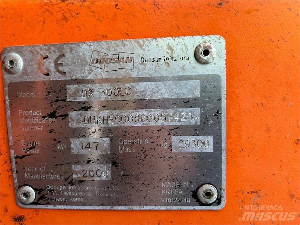 Doosan DX300LC Rýpadla s dlouhým dosahem