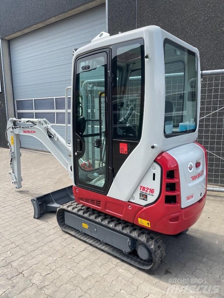 Takeuchi TB216 Mini rýpadla < 7t