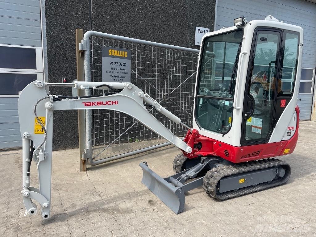 Takeuchi TB216 Mini rýpadla < 7t