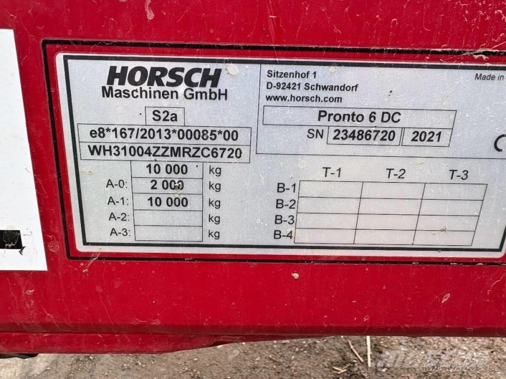 Horsch Pronto 6 DC Kombinované secí stroje