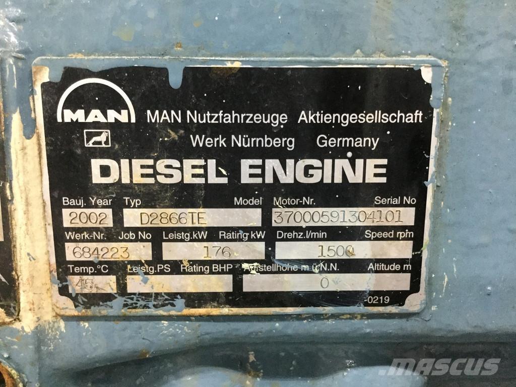 MAN D2866-TE USED Motory