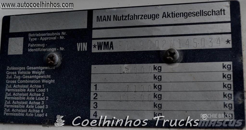 MAN 19.322 Valníky/Sklápěcí bočnice