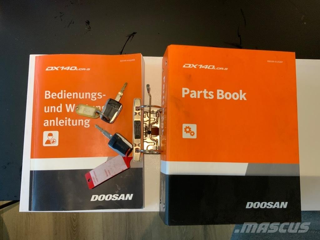 Doosan DX 140 LCR Pásová rýpadla