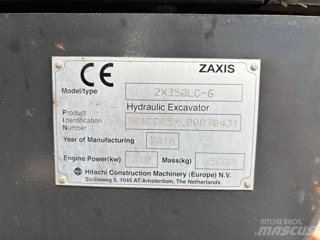 Hitachi ZX 350 LC-6 Pásová rýpadla