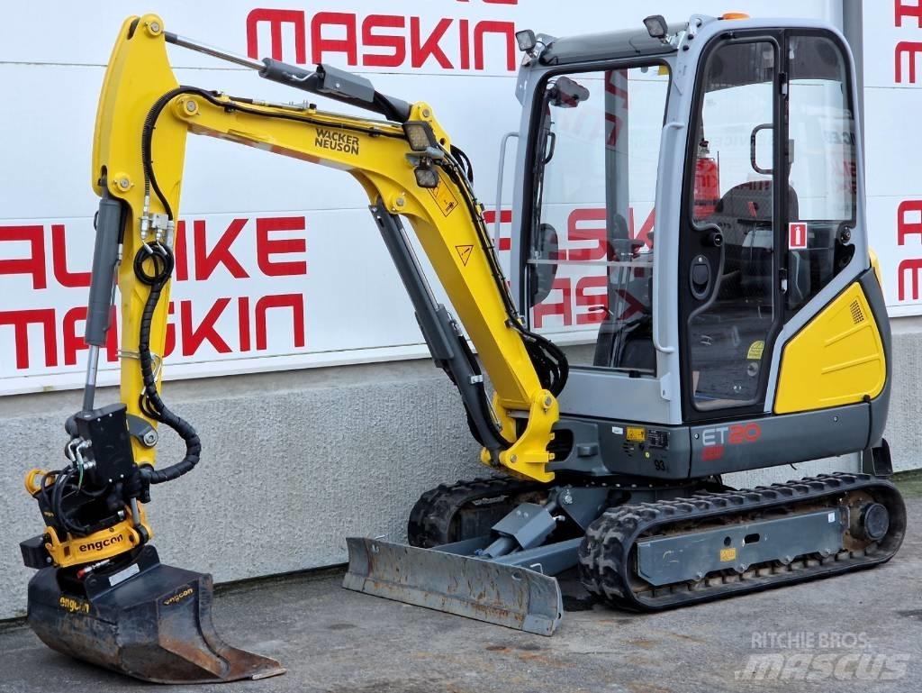 Wacker Neuson ET 20 Mini rýpadla < 7t
