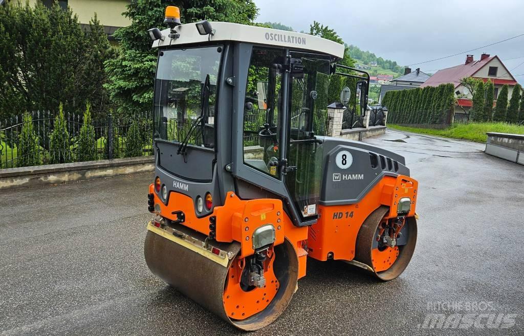 Hamm hd 14 vo Tandemové válce