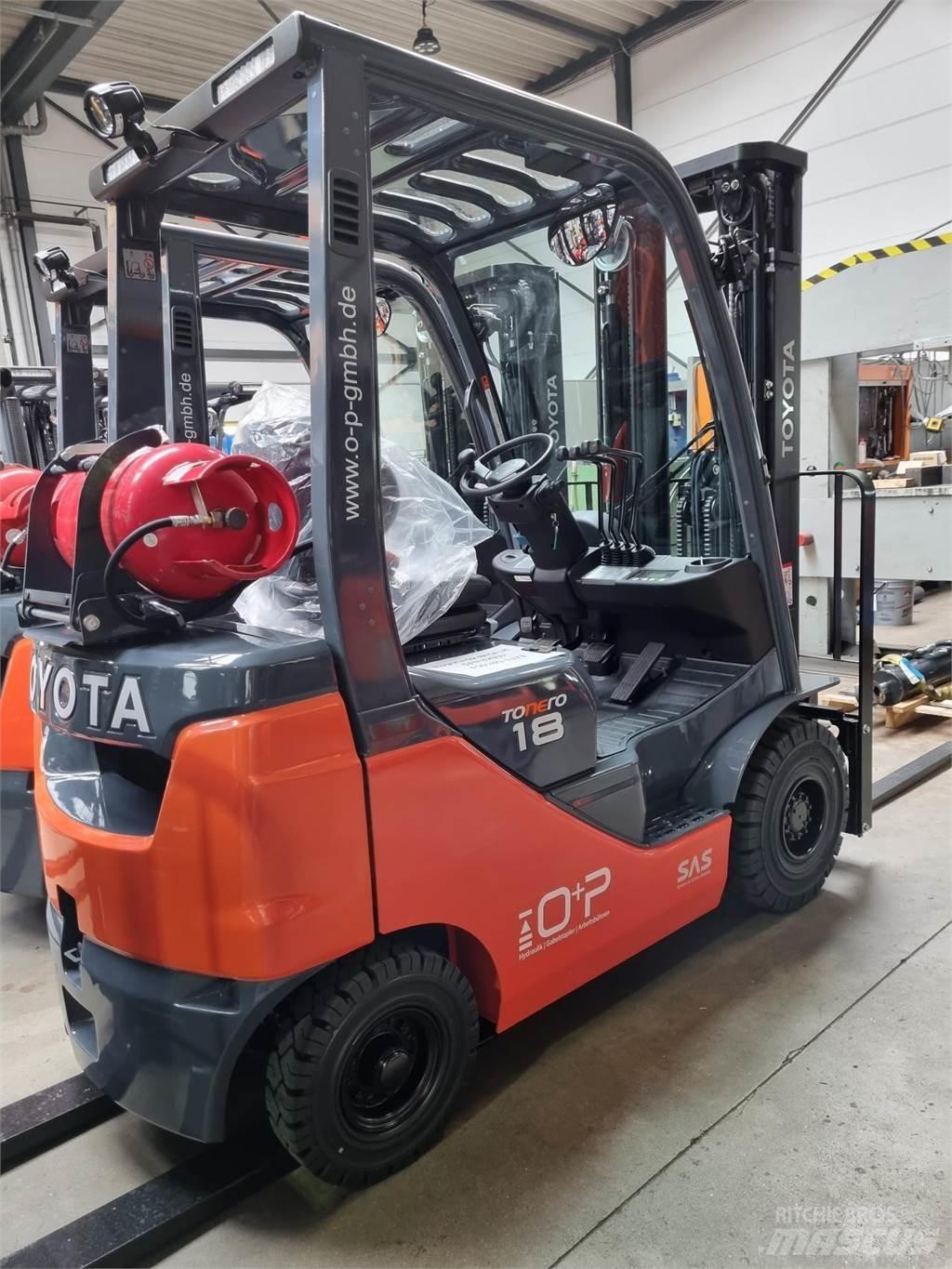 Toyota 02-8FGF18 LPG vozíky