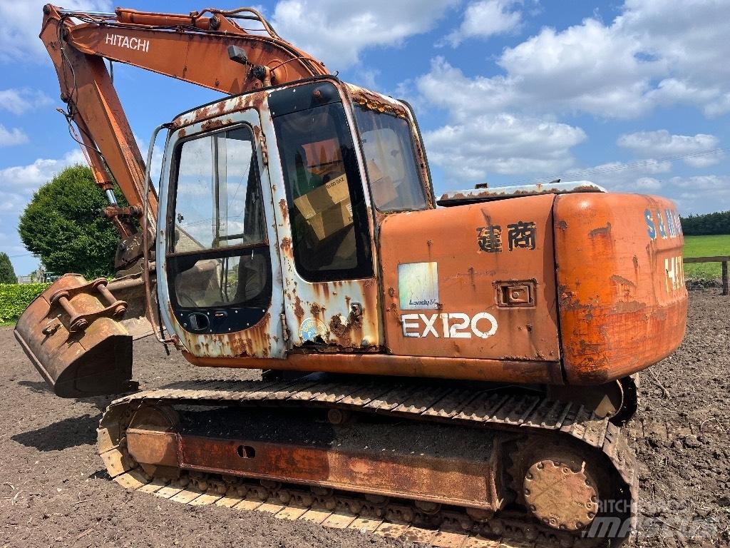 Hitachi EX 120-5 Pásová rýpadla