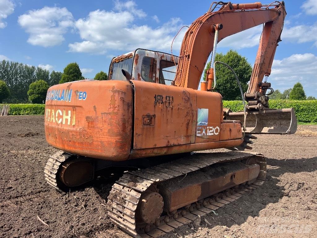 Hitachi EX 120-5 Pásová rýpadla