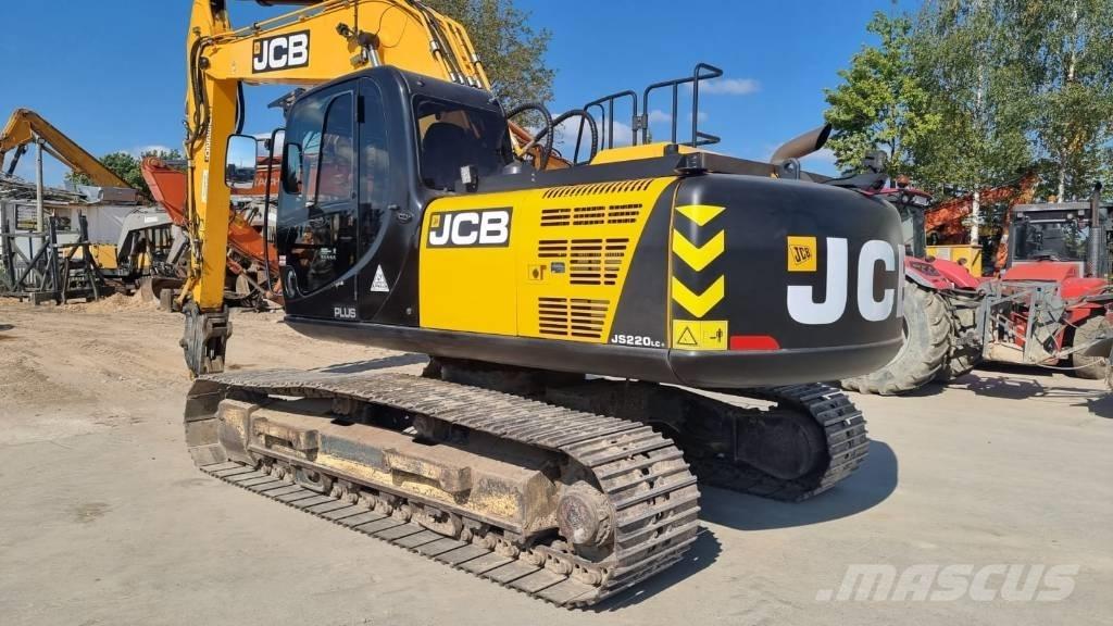 JCB JS 220 Plus Pásová rýpadla