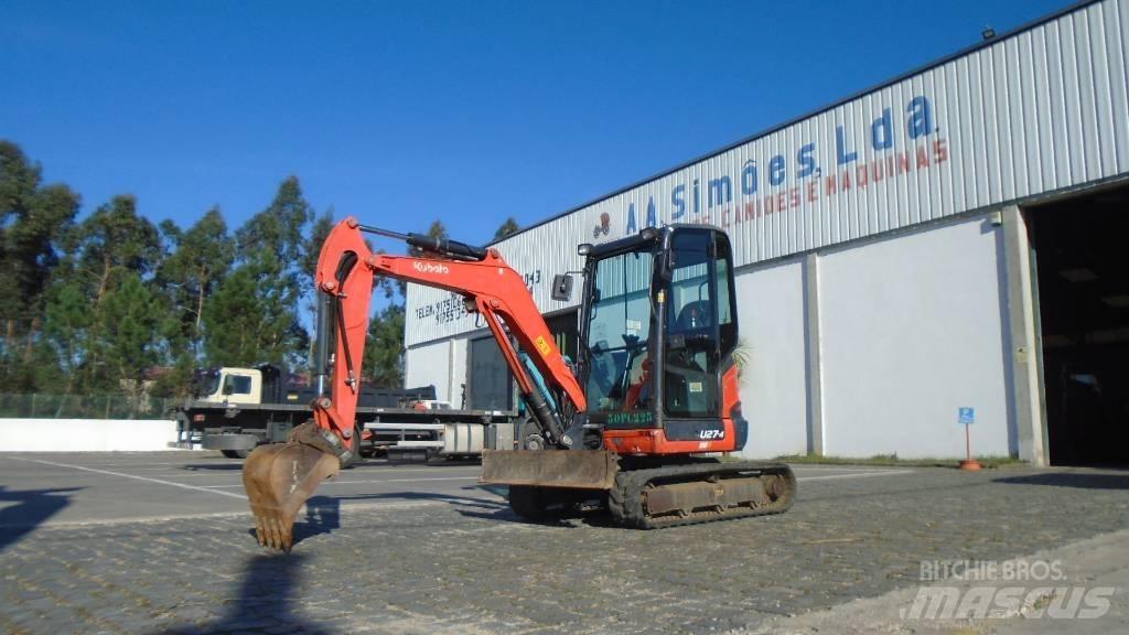 Kubota U 27-4 Mini rýpadla < 7t