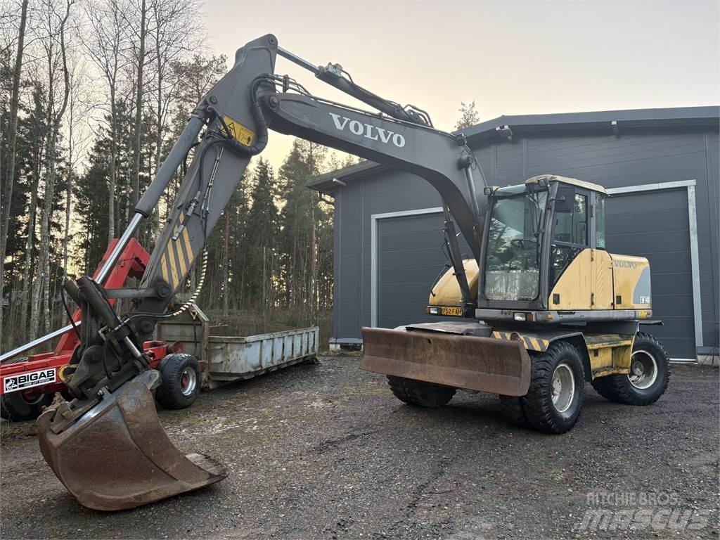 Volvo EW140 Kolová rýpadla