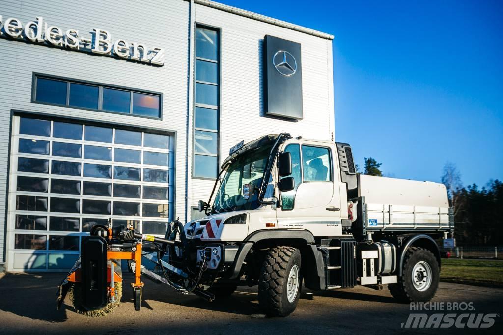 Unimog U 318 Zametací vozy