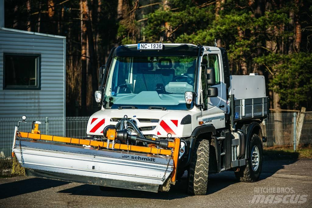 Unimog U 318 Zametací vozy