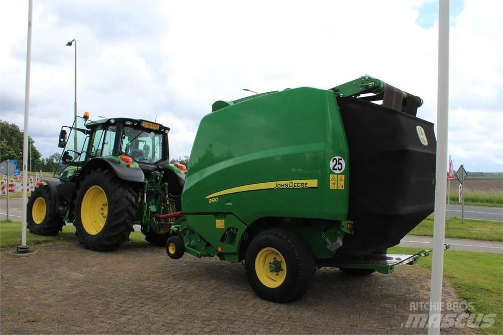 John Deere 990 Lis na válcové balíky