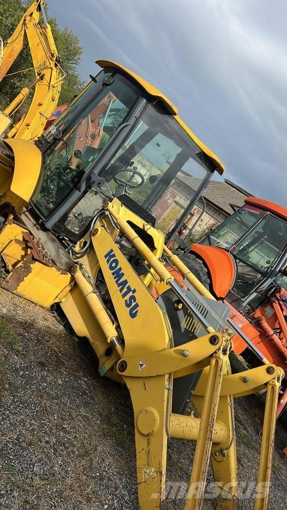 Komatsu WB 93 R Brzdy