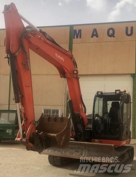 Kubota KX080-4 Midi rýpadla 7t - 12t