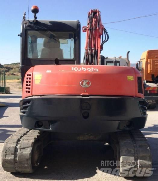 Kubota KX080-4 Midi rýpadla 7t - 12t