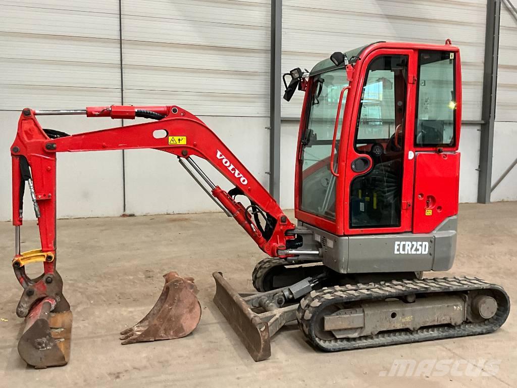 Volvo ECR 25 D Mini rýpadla < 7t