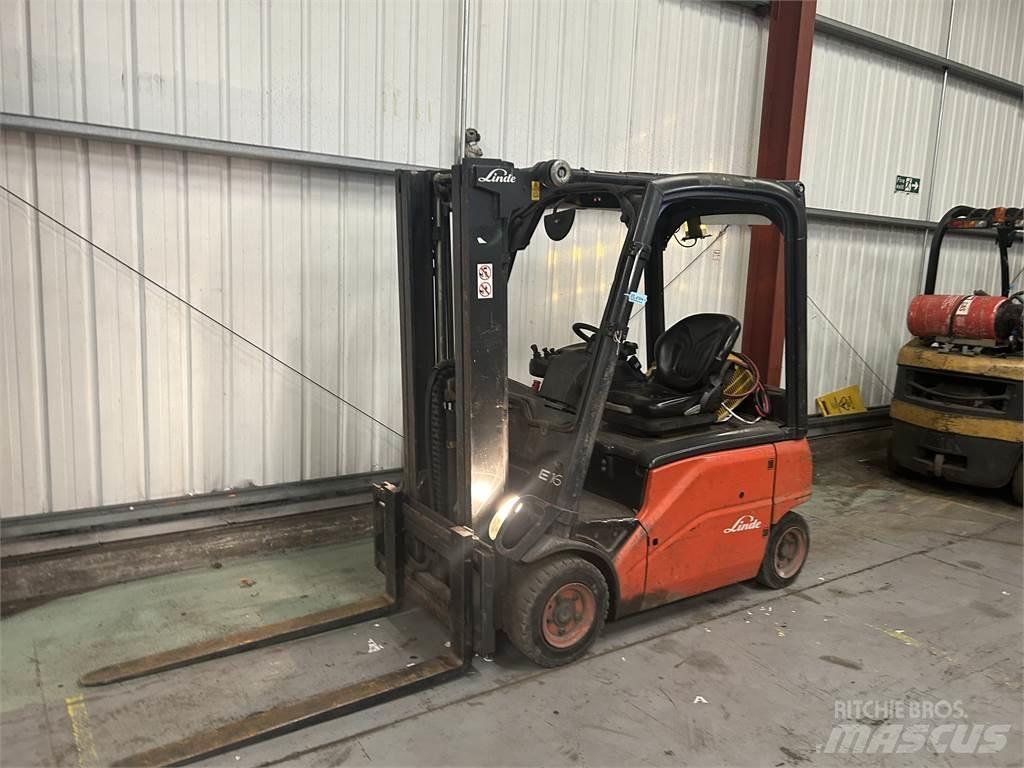 Linde E16P-01 Akumulátorové vozíky