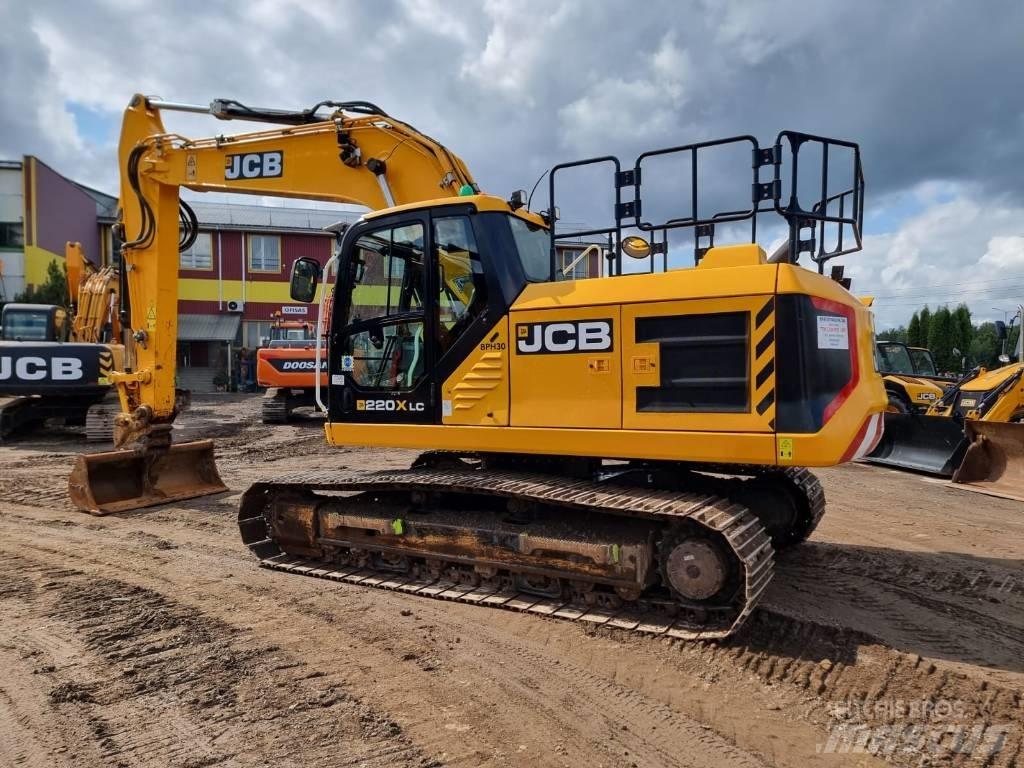JCB 220 X Pásová rýpadla