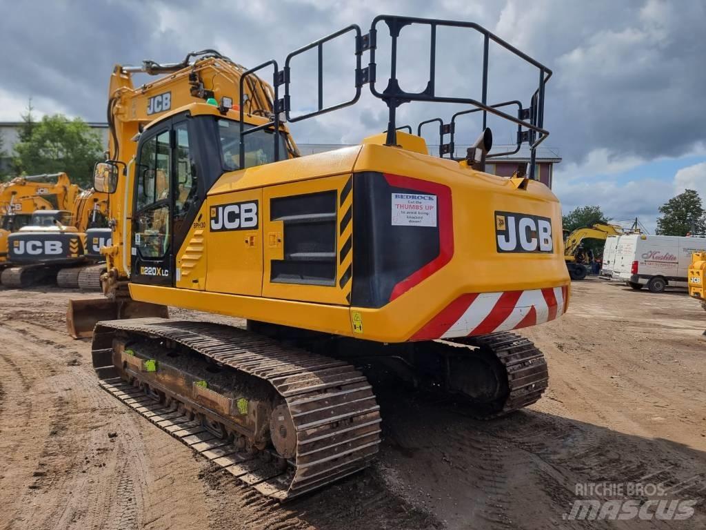 JCB 220 X Pásová rýpadla