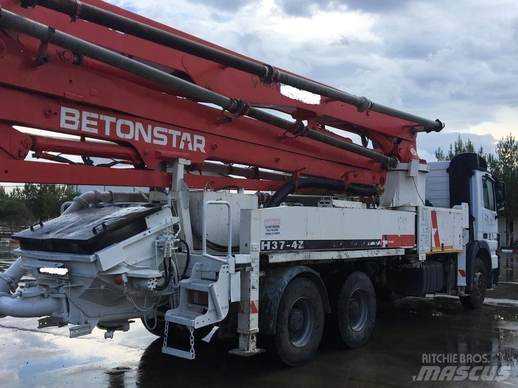Betonstar 37M-4Z Nákladní auta s čerpadly betonu