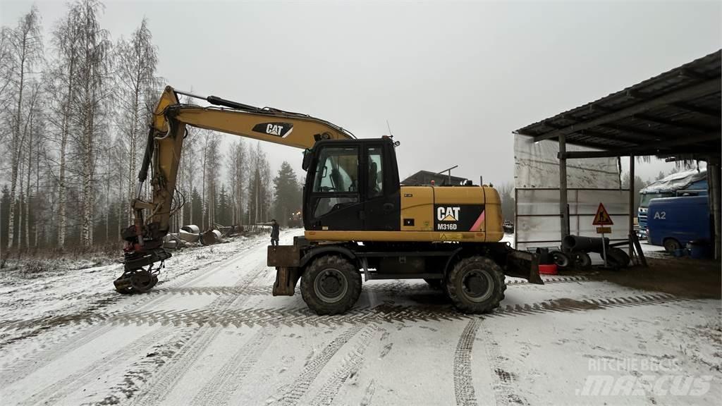 CAT 316 D Kolová rýpadla