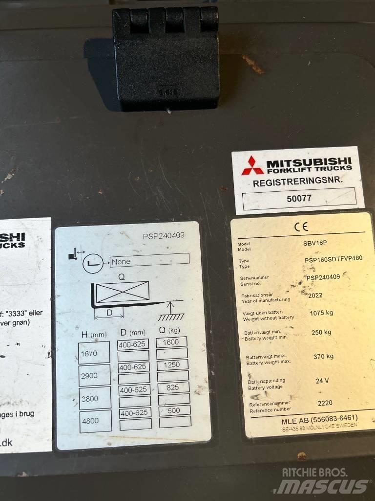 Mitsubishi SBV 16 P Samohybné vozíky