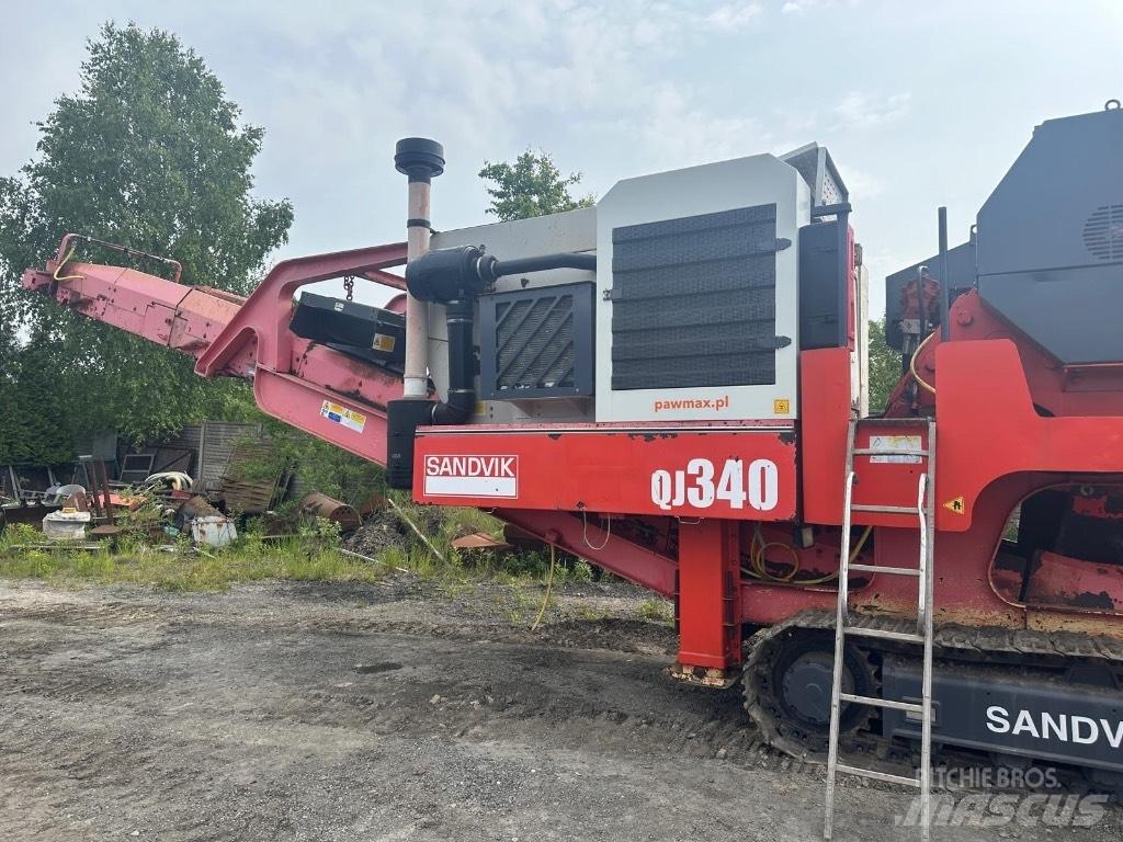 Sandvik QJ 340 Mobilní drtiče