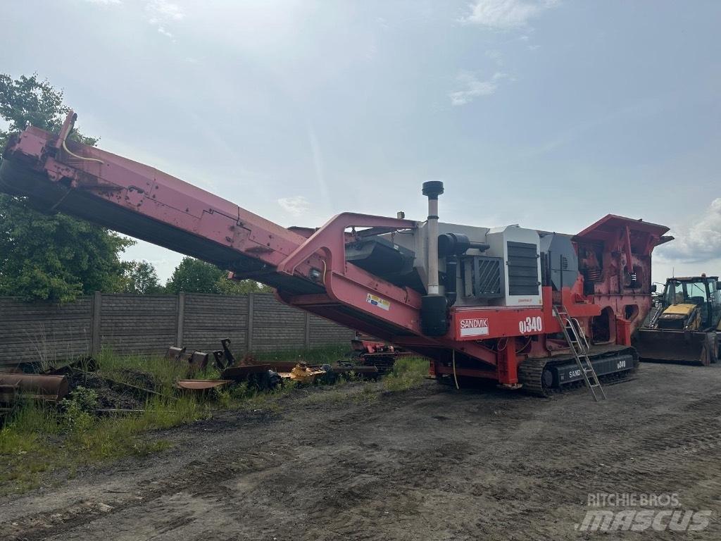 Sandvik QJ 340 Mobilní drtiče