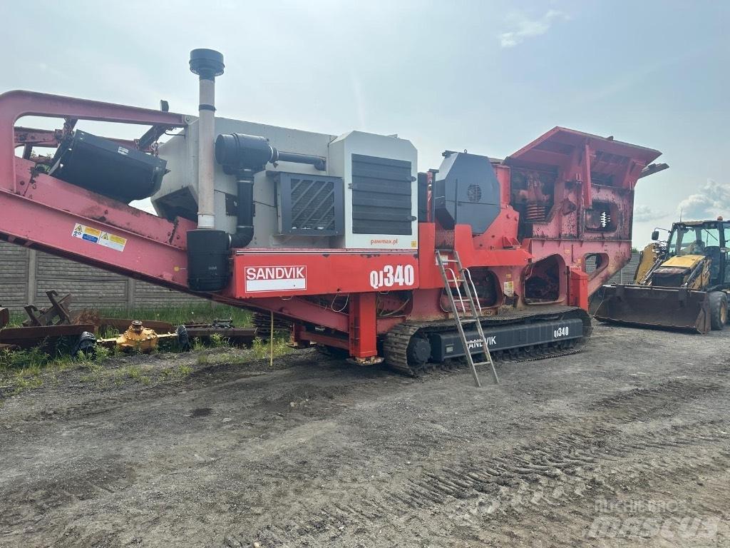 Sandvik QJ 340 Mobilní drtiče
