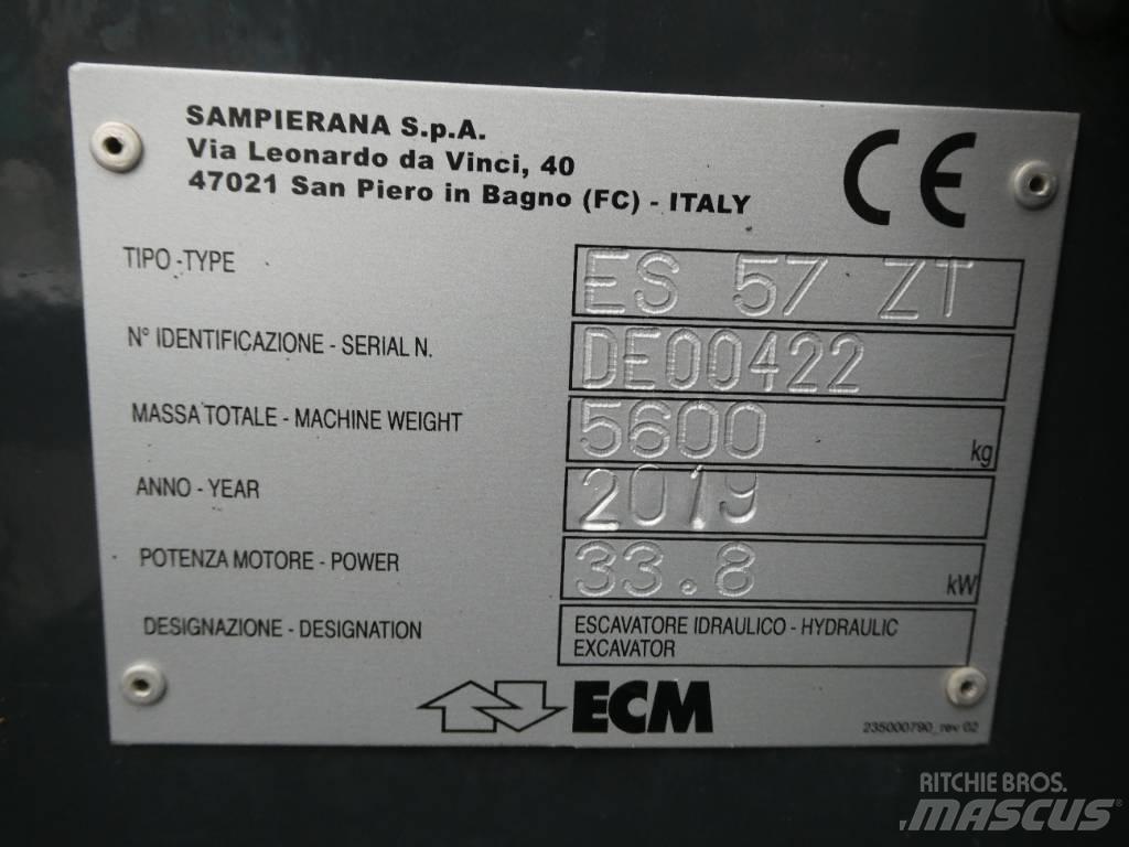 ECM ES 57 ZT Mini rýpadla < 7t