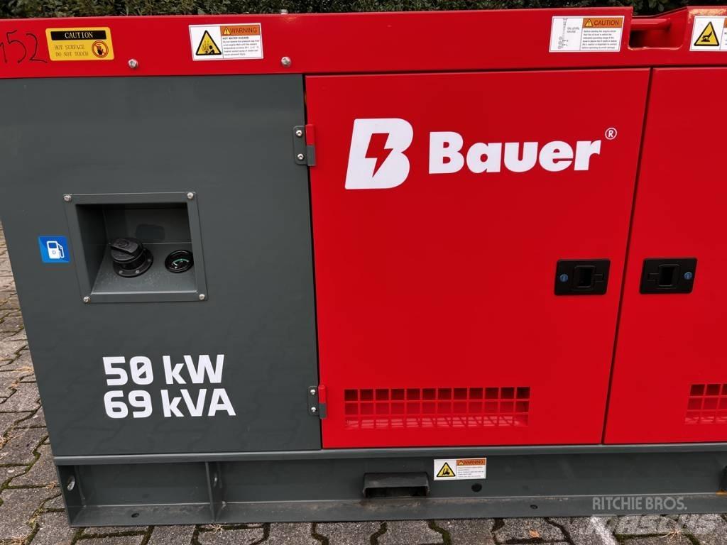 Bauer 69 KVA Naftové generátory