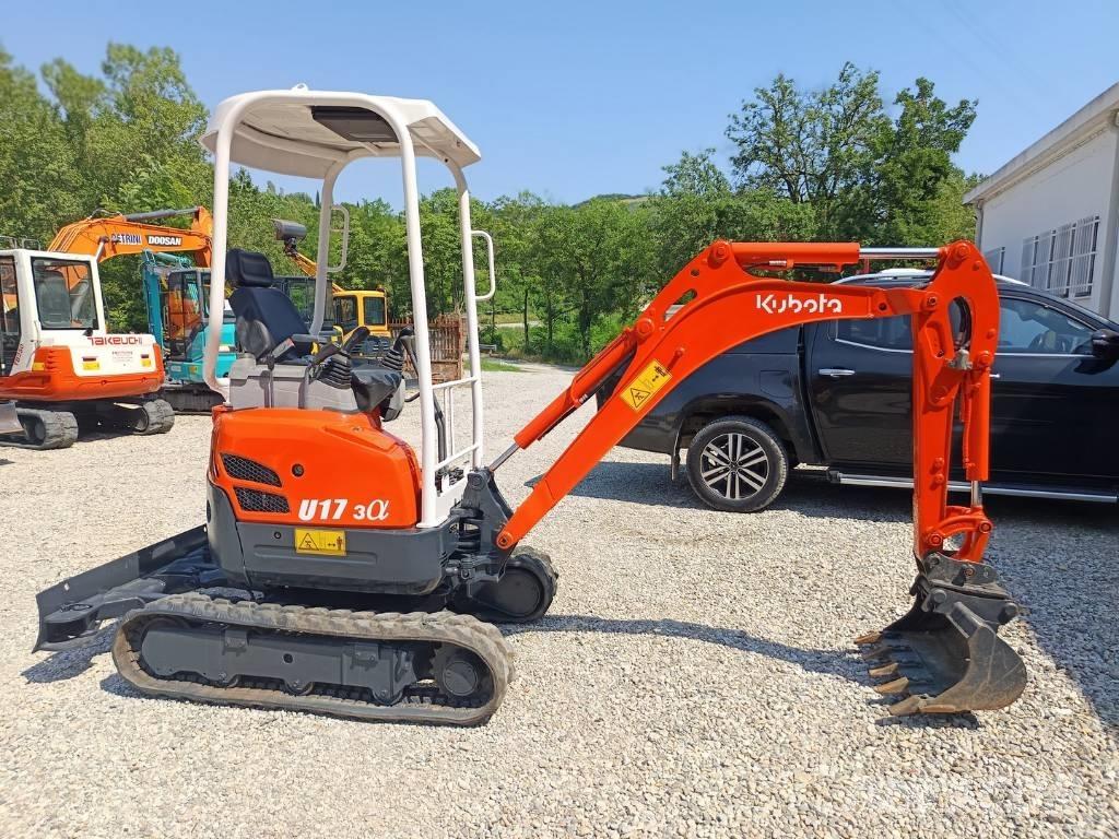 Kubota U 17-3A Mini rýpadla < 7t