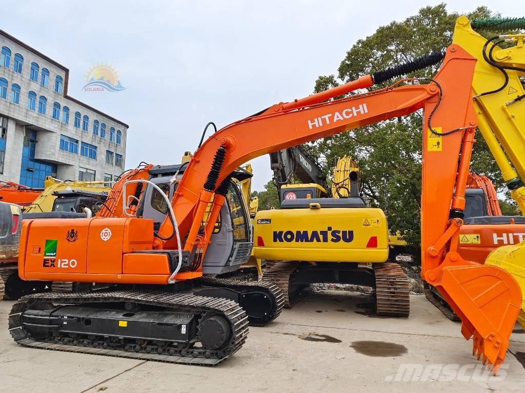 Hitachi EX 120 Pásová rýpadla