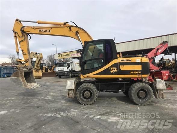 JCB JS 160 W Kolová rýpadla