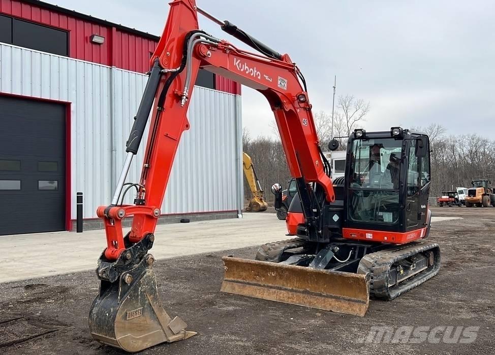 Kubota KX 080-4 Midi rýpadla 7t - 12t
