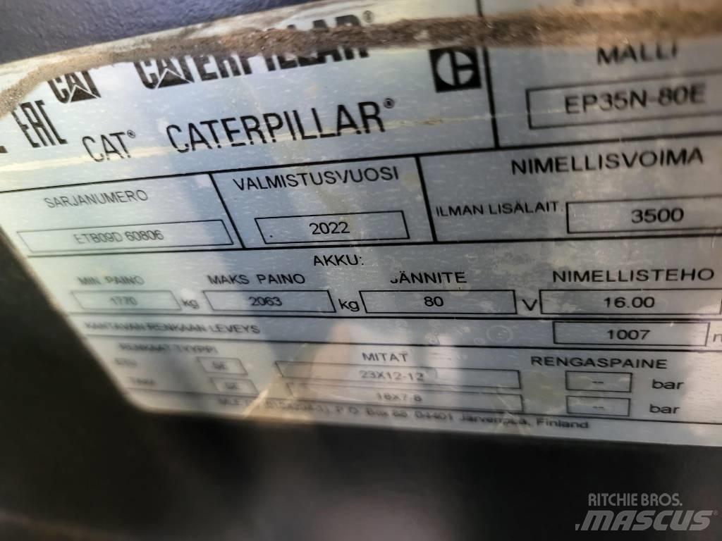 CAT EP35N Akumulátorové vozíky