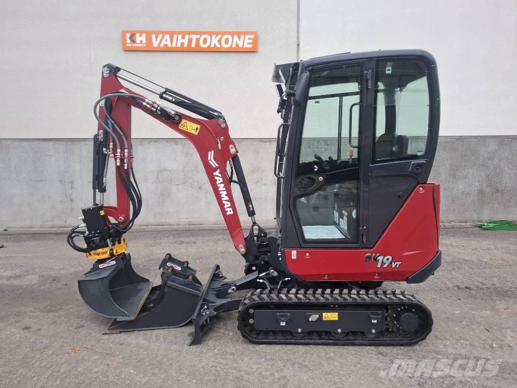 Yanmar SV 19 VT Mini rýpadla < 7t