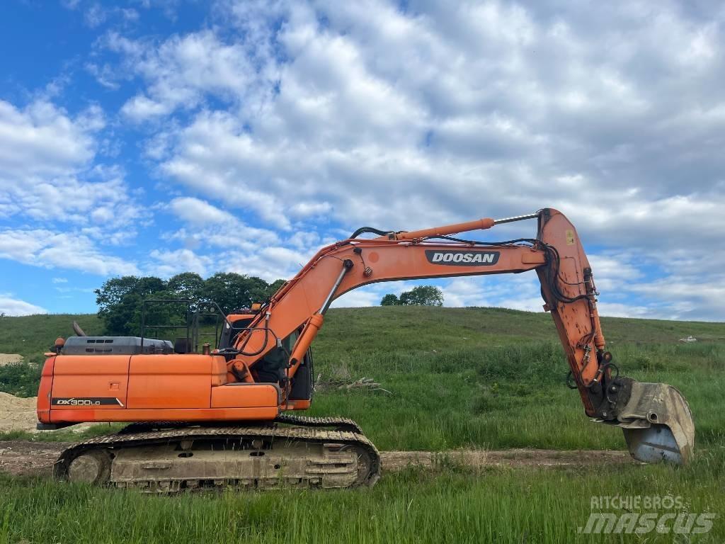 Doosan DX 300 LC Pásová rýpadla
