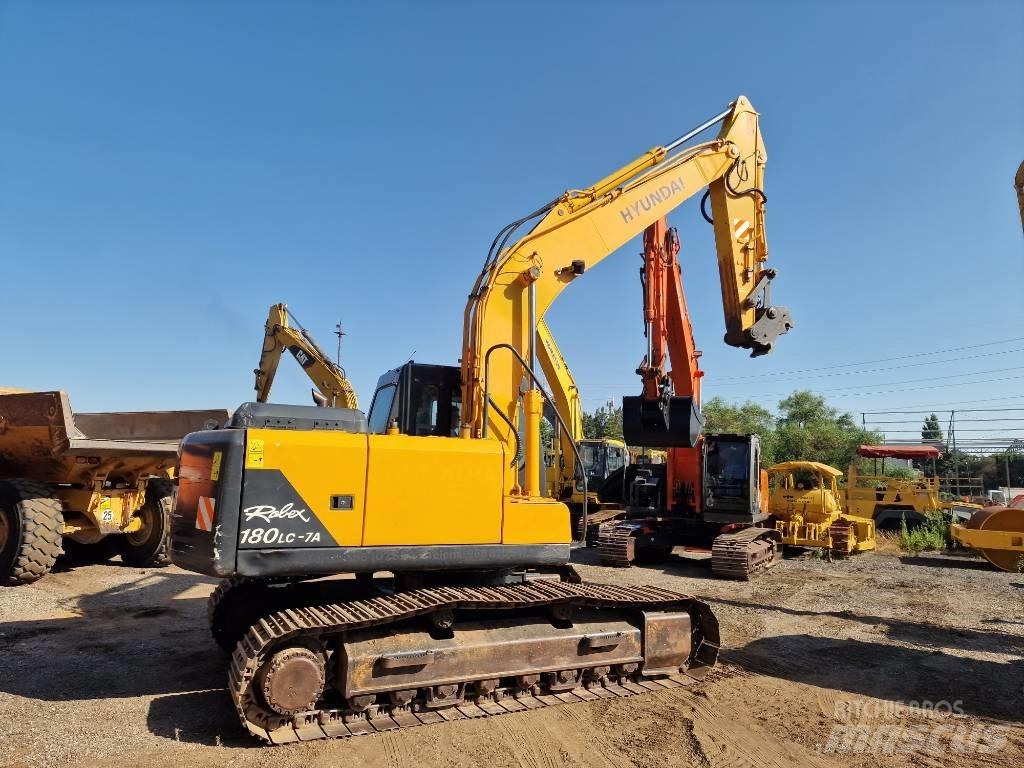 Hyundai R180LC-7 Pásová rýpadla