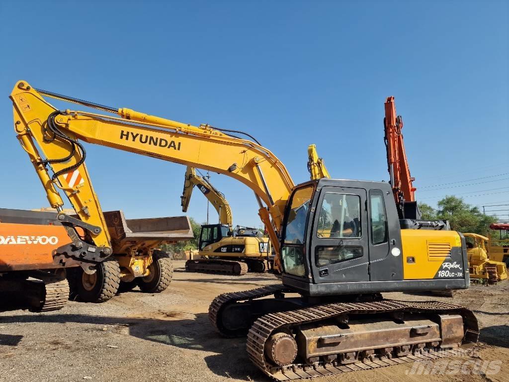 Hyundai R180LC-7 Pásová rýpadla
