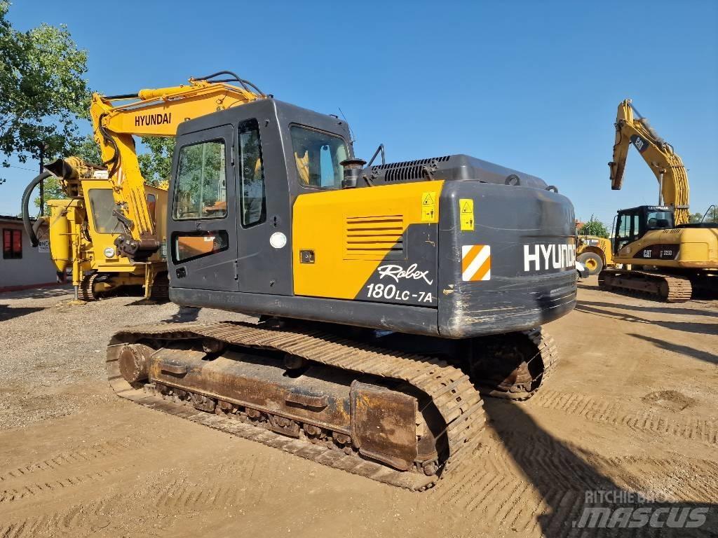 Hyundai R180LC-7 Pásová rýpadla
