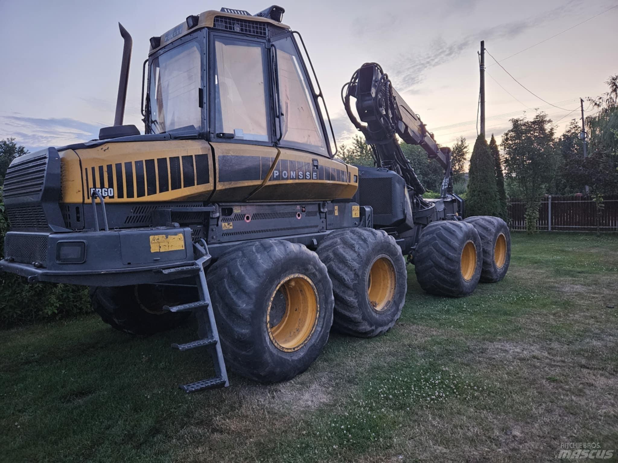 Ponsse Ergo 8W Harvestory
