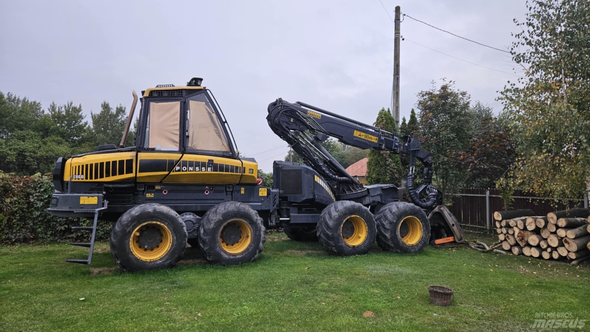 Ponsse Ergo 8W Harvestory